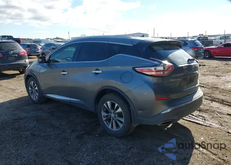 2015 Nissan Murano Sl from USA, damaged, VIN 5N1AZ2MH4FN250029